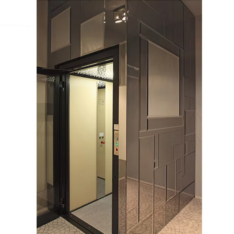 VTEV101 Ascensores Elevadores Gyönyörű design villalift a modern dekorációhoz