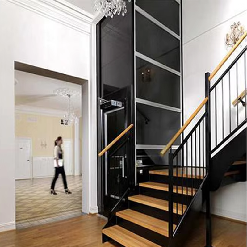 VTEV104 Ascensores Elevadores luxus rozsdamentes acél villalift családi használatra