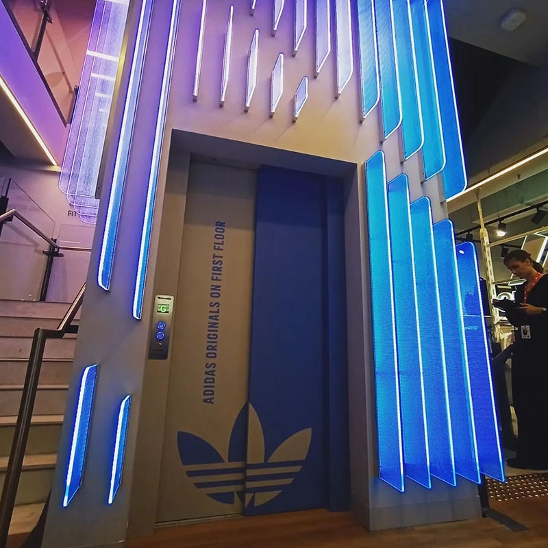 VTEP119 Ascensores személyliftek sebességváltó nélküli AC többszintes épületekhez ISO9001 tanúsítvánnyal rendelkező rozsdamentes acél Könnyű telepítés