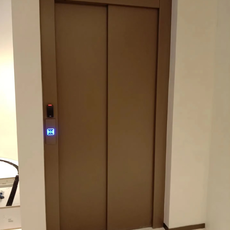 VTEP121 Hot Selling NV modell 6-8 személyes 630 kg sebességváltó nélküli AC modern lift épület személylift rozsdamentes acél PVC padlóval