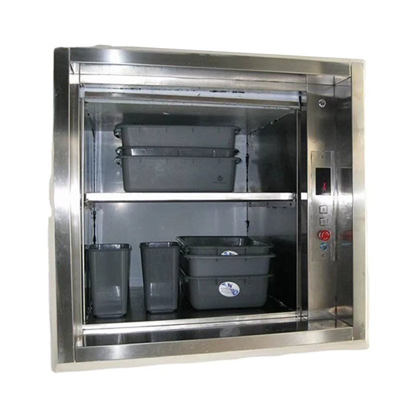VTEF114 Ascensores Elevadores rozsdamentes acél dumbwaiter lift élelmiszerekhez és étkészletekhez
