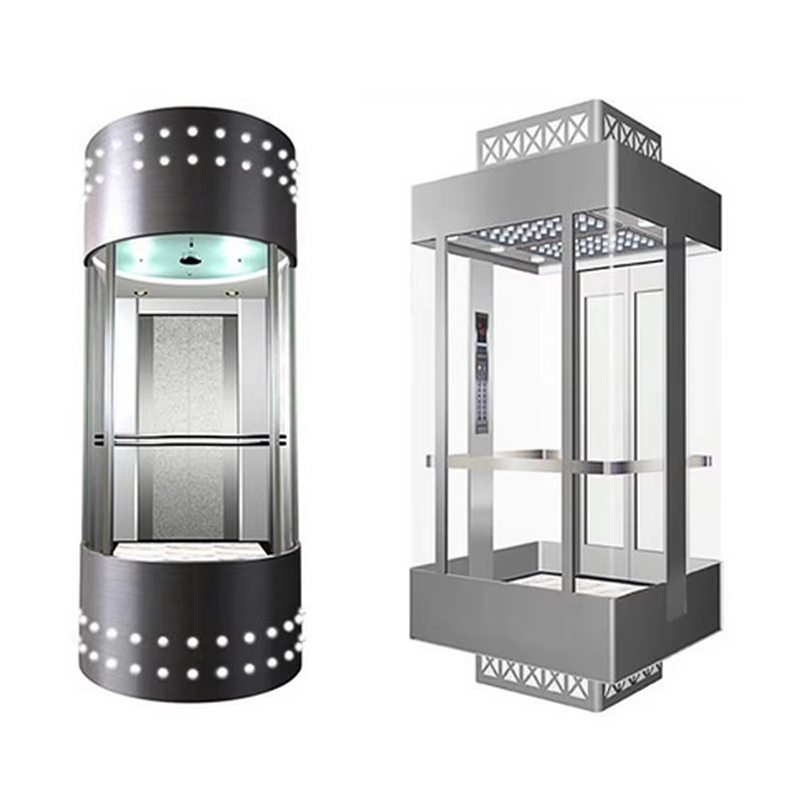 VTEO104 Ascensores modern városnéző felvonó sokemeletes kereskedelmi projektekhez