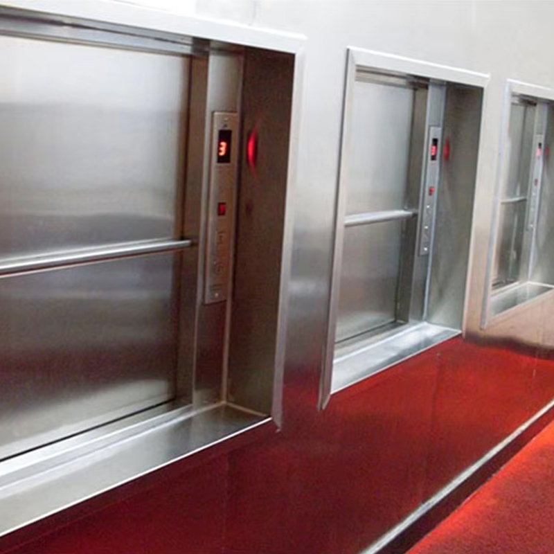 VTEF111 Ascensores Elevadores Modern Design Dumbwaiter lift kereskedelmi használatra