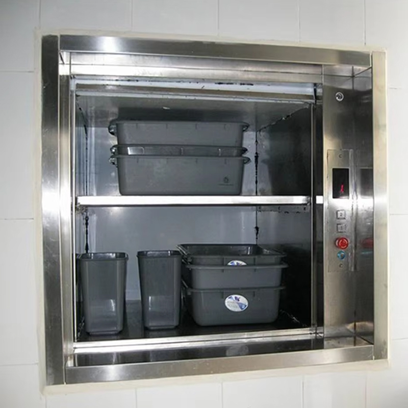 VTEF111 Ascensores Elevadores Modern Design Dumbwaiter lift kereskedelmi használatra