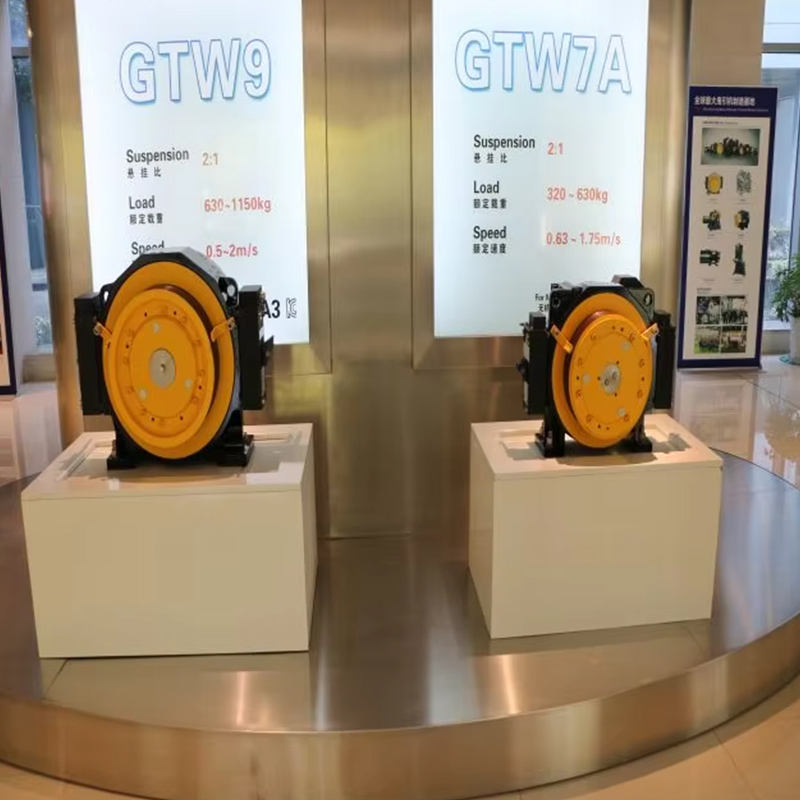 VTSP248 sebességváltó nélküli vontatási gépMona liftmotor 320-1000KGS felvonómotor