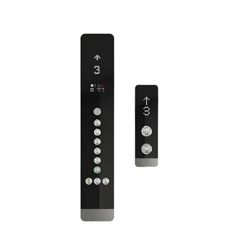 VTSP345 gyári ár Modern kialakítású rozsdamentes acél felvonóajtó panel lift gombbal falra szerelhető COP LOP