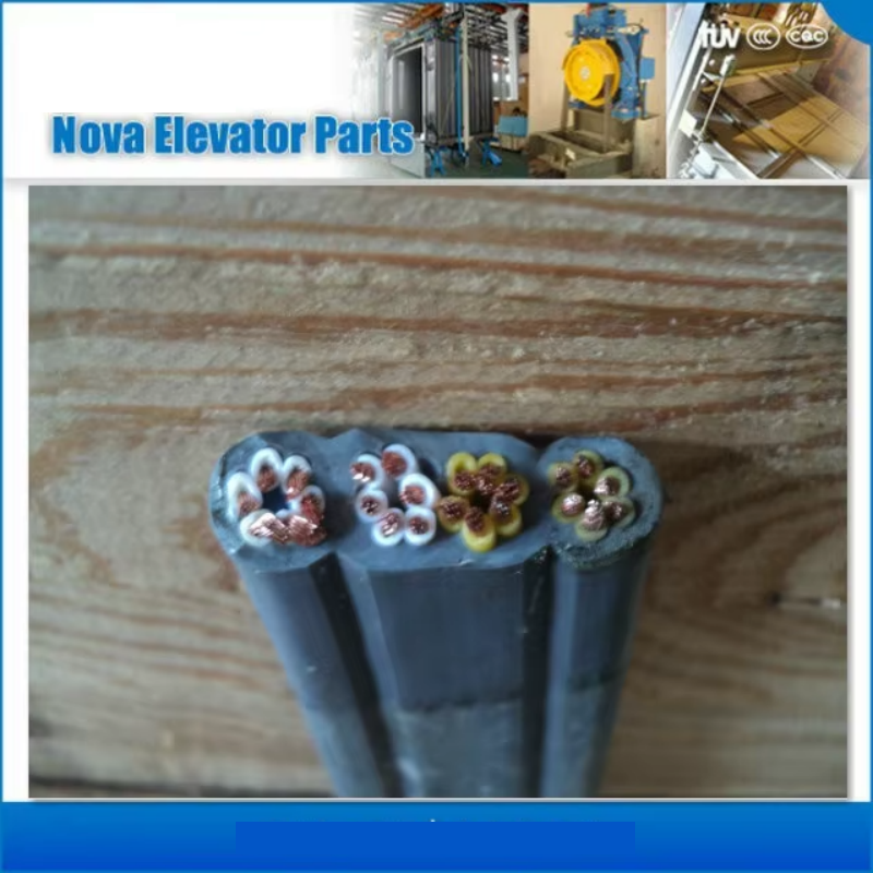 VTSP365 liftvezérlő kábel PVC és gumi TVVBG liftes utazókábelekkel