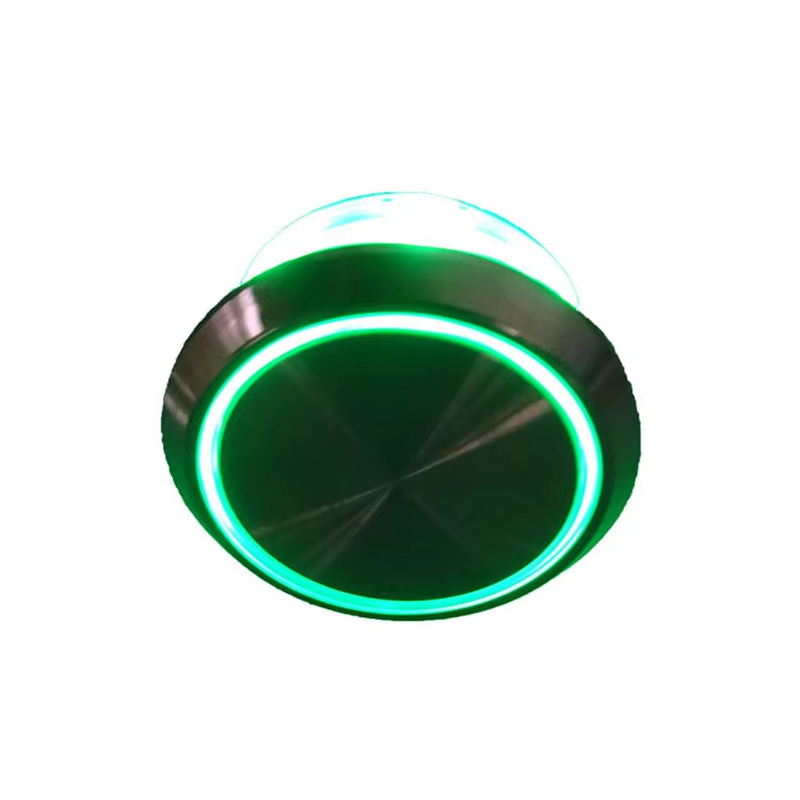 VTSP359 Kína forrón eladó BST felvonó alaphelyzetbe állítása 22 mm-es fekete push LED rozsdamentes acél vízálló ISO9001 tanúsítvánnyal rendelkező 1 év garanciás modell