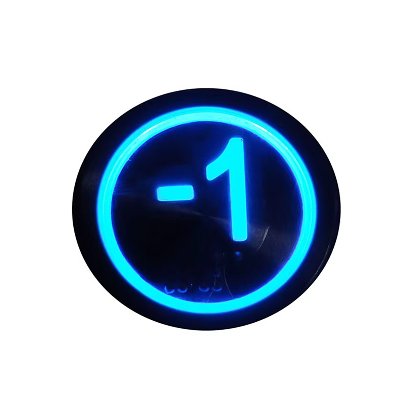 VTSP359 Kína forrón eladó BST felvonó alaphelyzetbe állítása 22 mm-es fekete push LED rozsdamentes acél vízálló ISO9001 tanúsítvánnyal rendelkező 1 év garanciás modell